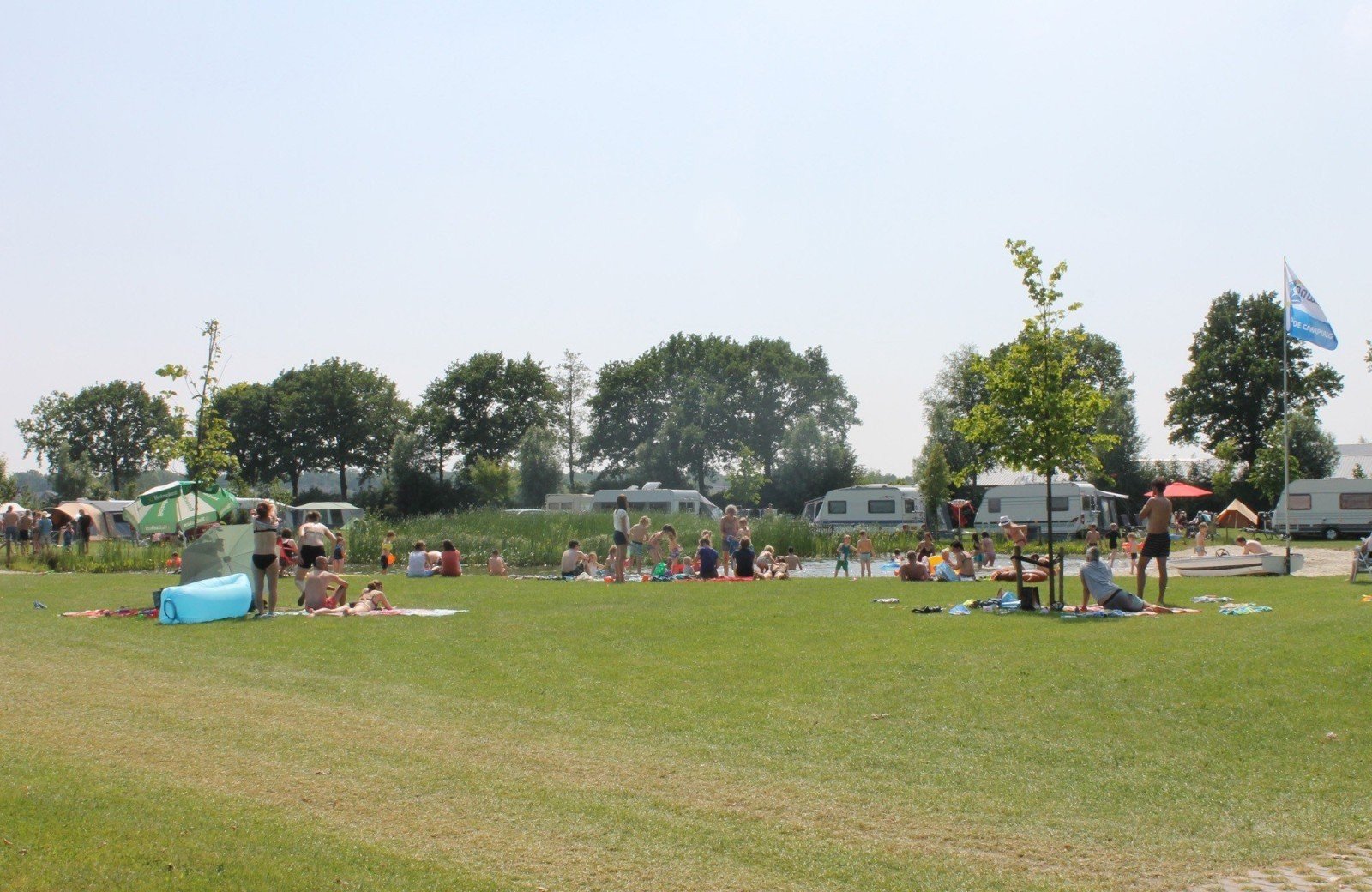 Kampeerplaats grebbelinie kamperen