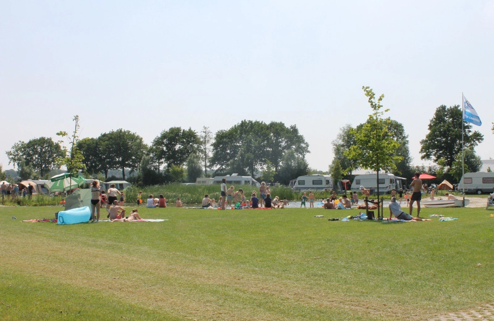 Kampeerplaats grebbelinie kamperen