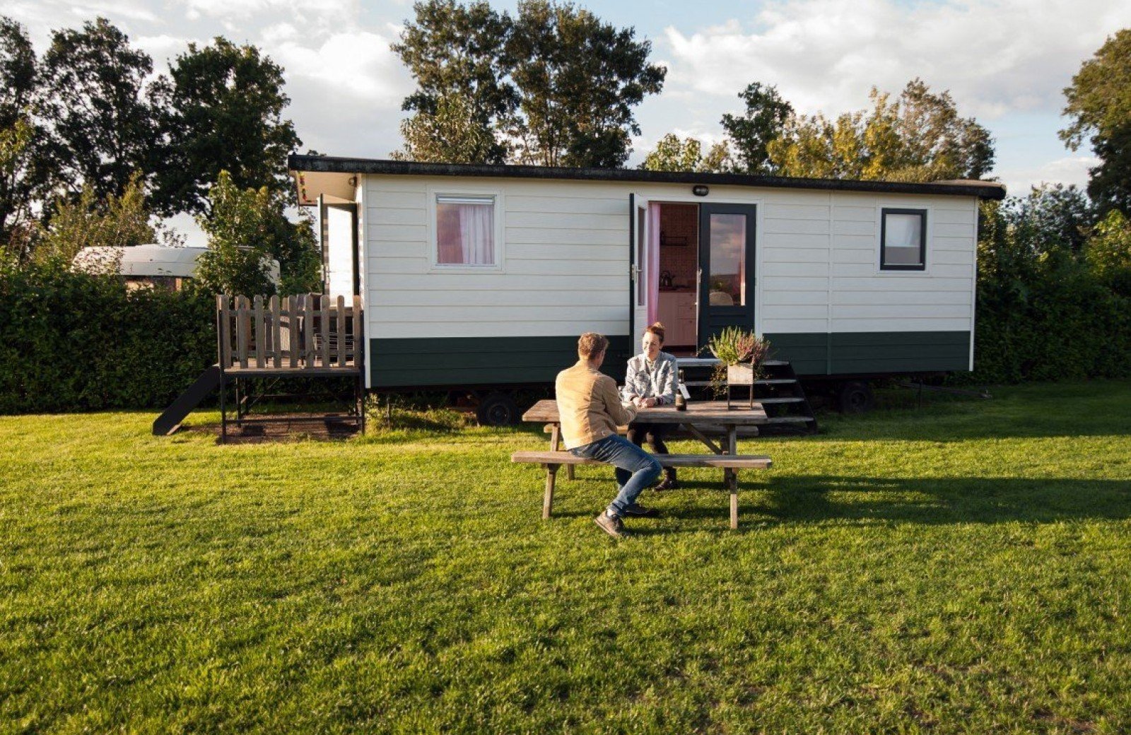 Pipowagen buitenkant