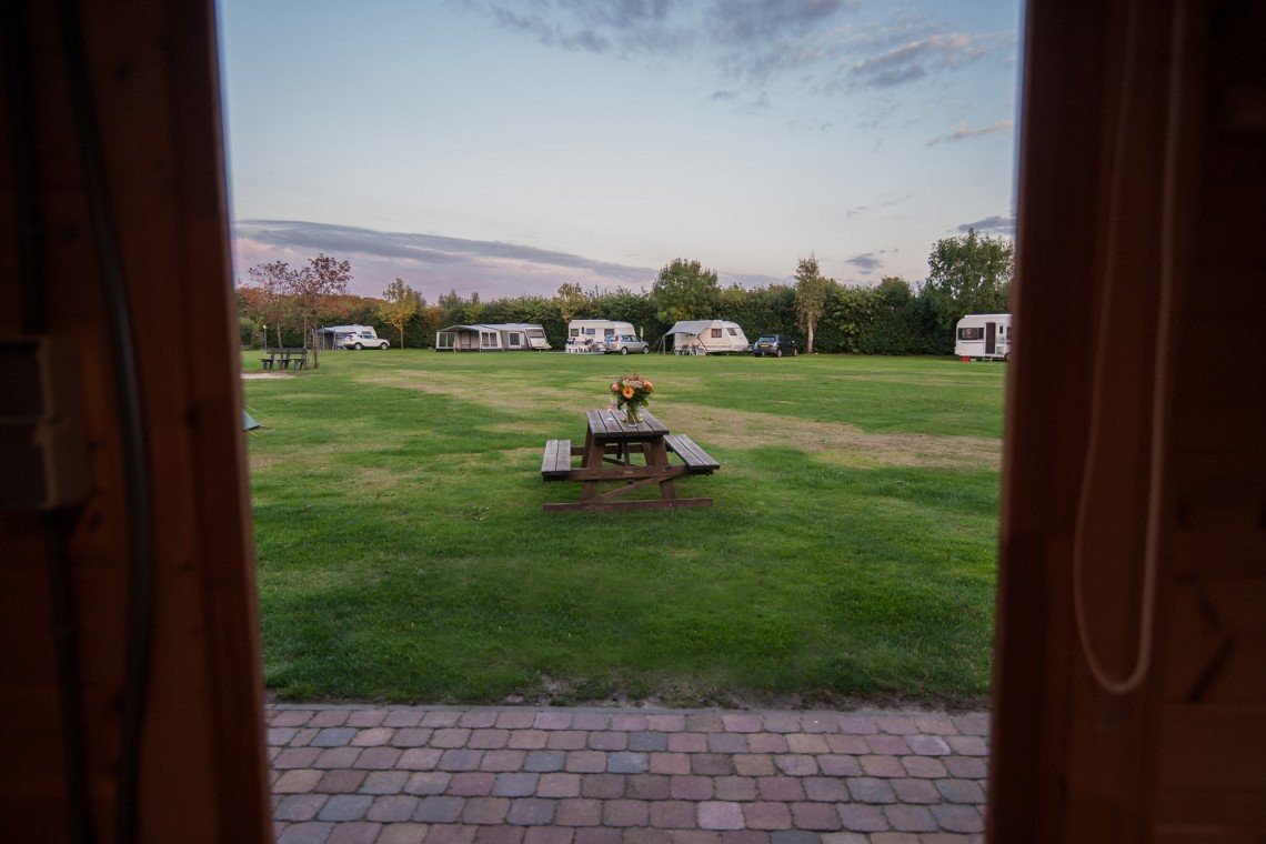 Trekkerhut uitzicht grebbelinie