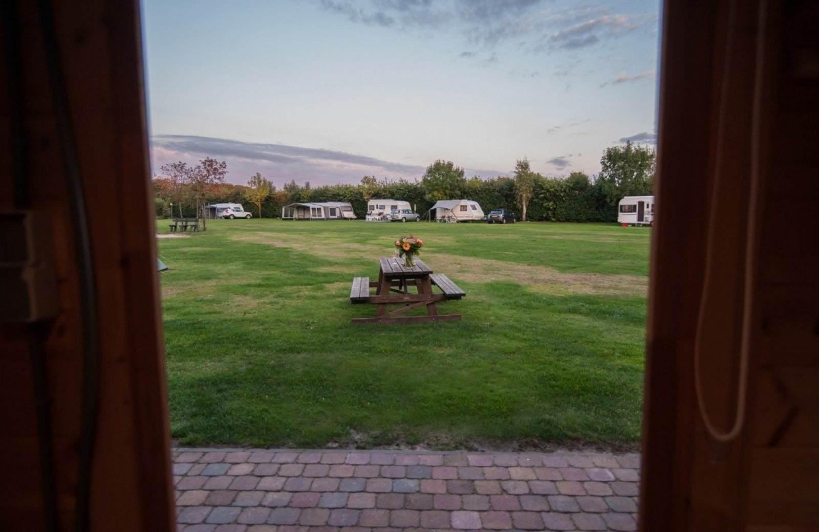 Trekkerhut uitzicht grebbelinie