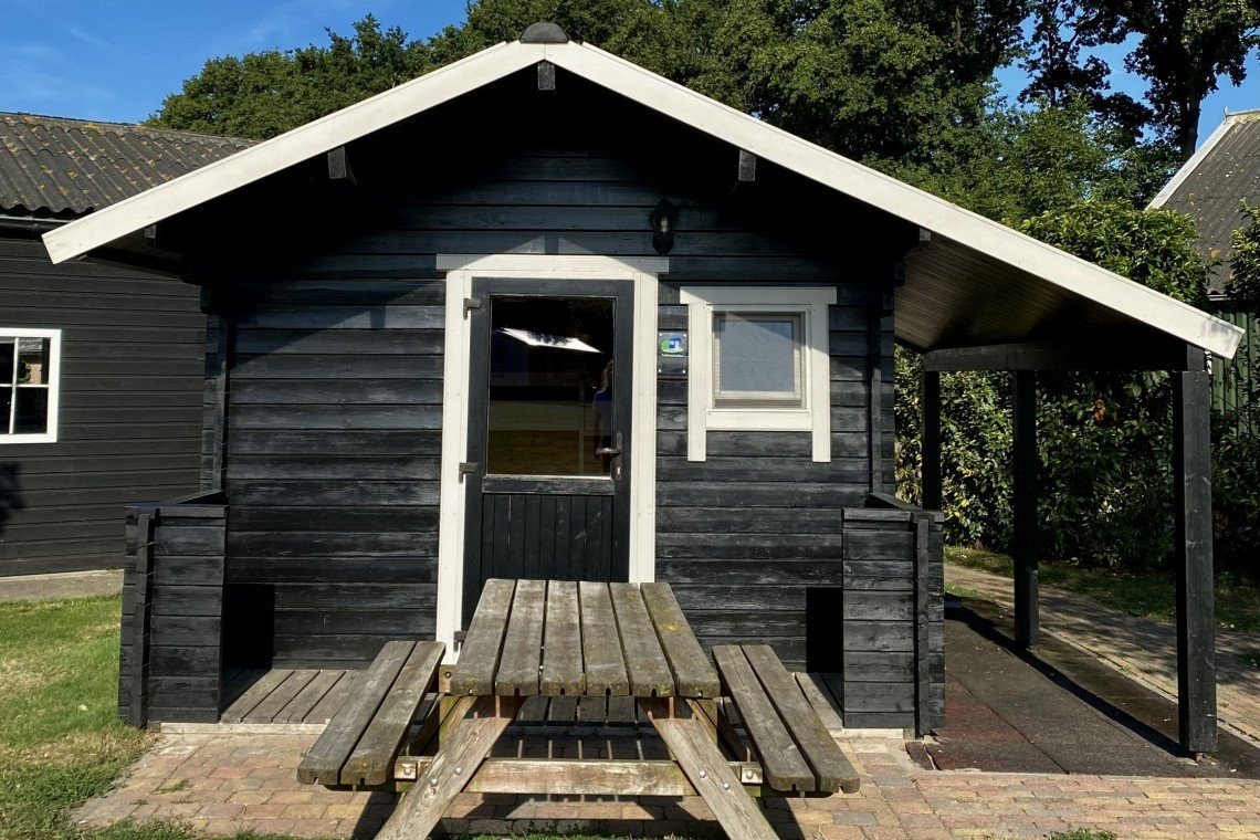 Trekkershut buiten 4 personen