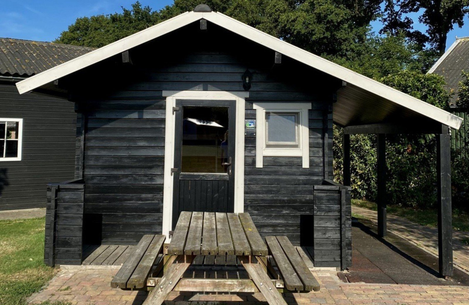 Trekkershut buiten 4 personen